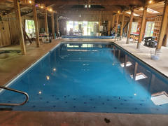 Our renovated pool (1/3)